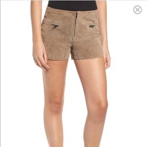 Blank NYC Suede Shorts